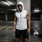 🏃 50% OFF NOW + Free shipping 💪 Men’s Sleeveless Hoodie & Shorts Set – Athletic & Casual Fit – Breathable & Quick-Dry 🏋️‍♂️