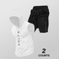 🏃 50% OFF NOW + Free shipping 💪 Men’s Sleeveless Hoodie & Shorts Set – Athletic & Casual Fit – Breathable & Quick-Dry 🏋️‍♂️