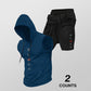 🏃 50% OFF NOW + Free shipping 💪 Men’s Sleeveless Hoodie & Shorts Set – Athletic & Casual Fit – Breathable & Quick-Dry 🏋️‍♂️