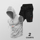🏃 50% OFF NOW + Free shipping 💪 Men’s Sleeveless Hoodie & Shorts Set – Athletic & Casual Fit – Breathable & Quick-Dry 🏋️‍♂️