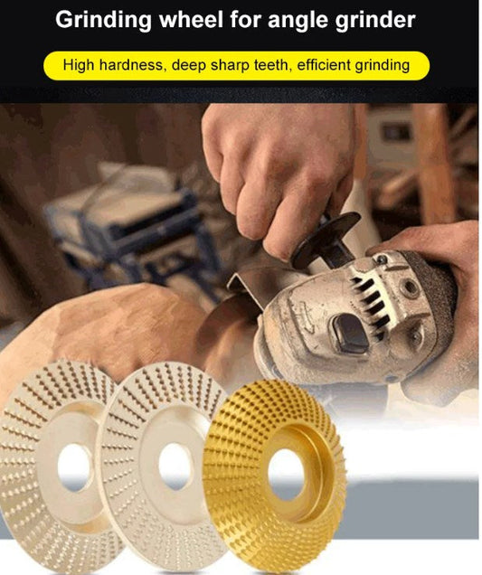 ⚙️Premium Wood Carving Disc – Super sharp, fast cutting. Fits standard grinder, removes wood easily. ✨A workshop hero! 🔥