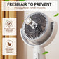 ❄️ Adjustable Remote Control Oscillating Fan – Quiet, USB-Powered & Versatile for Desk or Floor Use ✨🌀
