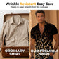 👕 Men's Short Sleeve Leopard Print Button Down Shirt 🐆