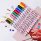 💅 Curve Manicure Marker Set ✅ 12 Colors & 0.5mm Precision Tip | Easy DIY Nail Art ✨