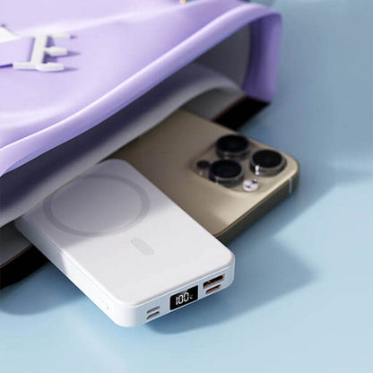 🔋 Magnetic Wireless Power Bank – Fast, Cord-Free & Convenient