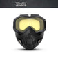 🛡️ Face shield ✅ Detachable Face Mask & Anti-Fog Venting | Clear Protective Comfort 😎