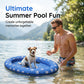 🐾 Portable Inflatable Pet Pool Float ✅ Puncture-Resistant & Easy to Store | Summer Water Fun for Pets 🌊