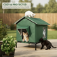 🐾 50% OFF 🔥 All-Weather Elevated Outdoor Cat House ✅ Waterproof & Warm Lined Shelter | Foldable Raised Design 🐱