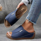 🔥 50% Discount 👡 Women’s Casual Wedge Slide Sandals ✅ Cushioned Comfort & Stable Lightweight Sole | Everyday Summer Style ✨