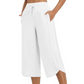 🌿Women's Casual Wide-Leg Capri Pants👖