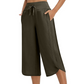 🌿Women's Casual Wide-Leg Capri Pants👖