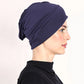 🧕 Soft Stretch Turban Cap for Women  ✨