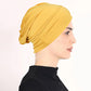 🧕 Soft Stretch Turban Cap for Women  ✨