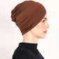 🧕 Soft Stretch Turban Cap for Women  ✨