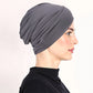 🧕 Soft Stretch Turban Cap for Women  ✨