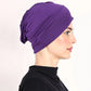 🧕 Soft Stretch Turban Cap for Women  ✨