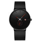 ⌚ LIMITED-TIME 50% OFF + Free shipping! ✨ Men's Minimalist Quartz Watch – Waterproof, Stainless Steel Mesh ✨