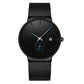 ⌚ LIMITED-TIME 50% OFF + Free shipping! ✨ Men's Minimalist Quartz Watch – Waterproof, Stainless Steel Mesh ✨