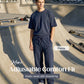 👖 Men’s Elastic Waist Drawstring Straight Leg Pants 🌿