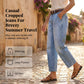 👖 LIMITED-TIME 50% OFF! ✨ Women's Cropped Barrel Jeans – High Waisted, Wide Leg, Vintage ✨