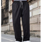 👖 Men's Plus Size Plaid Drawstring Trousers 🌿