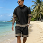 🔥 50% OFF 💨Breathable Crew Neck Short Sleeve & Shorts Set🌿