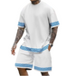 🔥 50% OFF 💨Breathable Crew Neck Short Sleeve & Shorts Set🌿