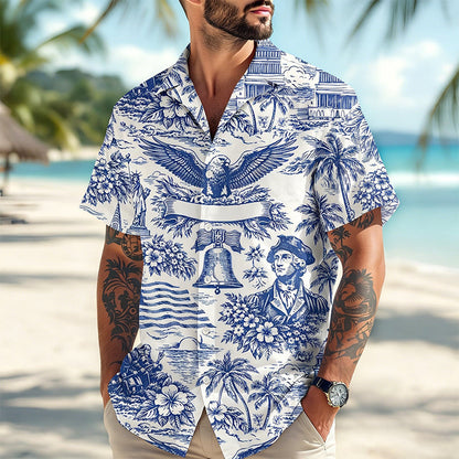 🎉 250th Anniversary Commemorative Hawaiian Shirt 🎇