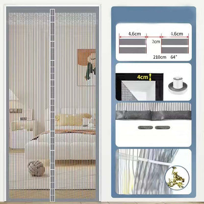 🚪 37% OFF NOW! 🧲 Heavy-Duty Magnetic Screen Door – Self-sealing, pet-friendly & easy install – keeps bugs out, lets fresh air in 🌿