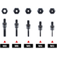 Heavy-Duty Electric Rivet Nut Gun Adapter
