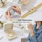 🌸 50% OFF NOW! 🌸Women's Gold-Tone Cubic Zirconia Chain Bracelet