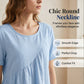 📢📢50% OFF !! ⏰Women's Short Sleeve Tiered Tunic Top