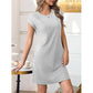 🌸 50% OFF NOW! 🌸Women's Crew Neck Solid Color Dress