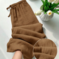 🌸 50% OFF NOW! 🌸Women’s Elastic Waist Cotton Loungewear Pants