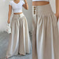 🌸 50% OFF NOW! 🌸Women's High-Waist Pleated Wide-Leg Pants
