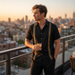 👔50% OFF!✨Men's Breathable Shirt & Pants 2-Piece Set