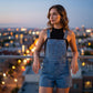 📢📢40% OFF !! ⏰Women's Casual Denim Short Overalls