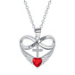 ✨2026 Sale — Over 36,000 Sold! 💖 Infinity Heart Cross Necklace with Wing Pendant – Faith & Eternal Love ✨