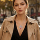 ✨2026 Sale — Over 36,000 Sold! 💖 Infinity Heart Cross Necklace with Wing Pendant – Faith & Eternal Love ✨