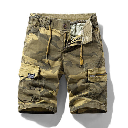 📢📢60% OFF !! ⏰Men's Casual Elastic Waist Cargo Shorts