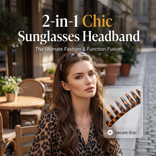 📢📢40% OFF !! ⏰Creative Comb Frame Square Sunglasses🕶️☀️