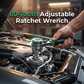 📢📢60% OFF !! ⏰60-Tooth Adjustable Ratchet Wrench