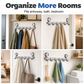 📢📢50% OFF !! ⏰Suction Cup Over Door Hook Rack