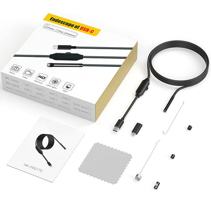 📢📢50% OFF !! ⏰Waterproof Borescope Camera with Adjustable Light
