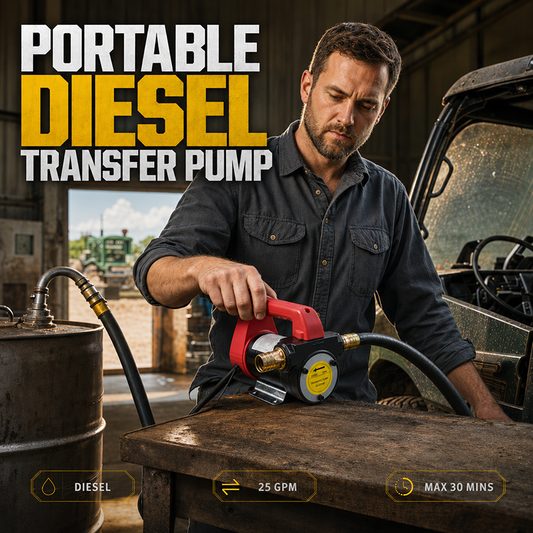 📢📢50% OFF !! ⏰Portable Diesel Transfer Pump