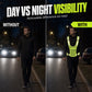📢📢50% OFF !! ⏰High Visibility Reflective Vest Adjustable Safety Running Gear with Pocket