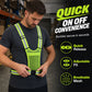📢📢50% OFF !! ⏰High Visibility Reflective Vest Adjustable Safety Running Gear with Pocket