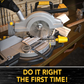 📢📢50% OFF !! ⏰7-Inch Plastic or Aluminum Miter Saw Protractor