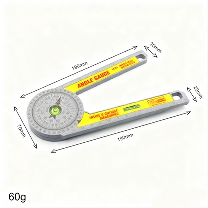 📢📢50% OFF !! ⏰7-Inch Plastic or Aluminum Miter Saw Protractor