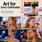 📢📢Buy 2 Get 1 Free !! ⏰24-Color Face & Body Glitter Marker Set with Dual Tips